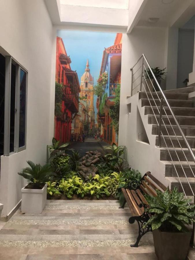 Aparta Estudio En El Edificio Bahia 79 Apartasuites Картахена Экстерьер фото
