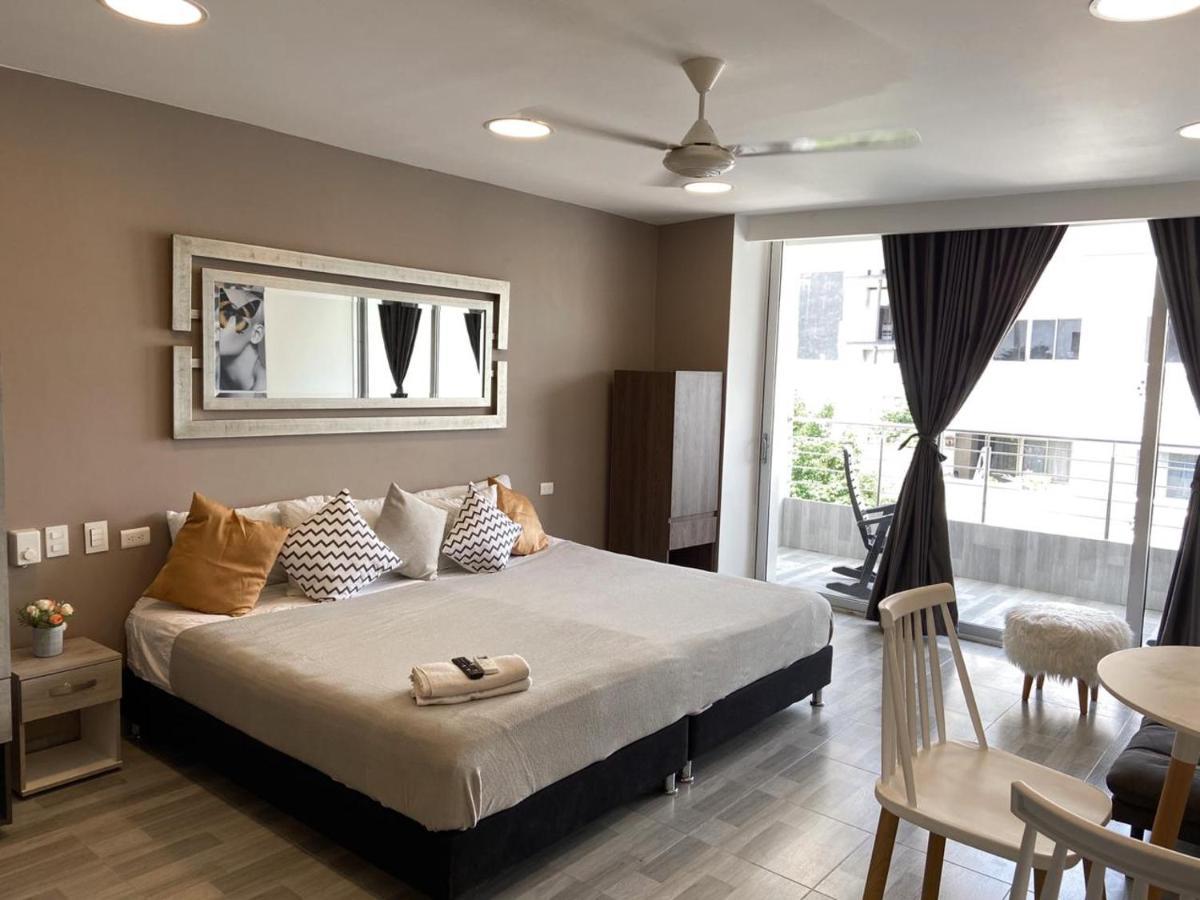 Aparta Estudio En El Edificio Bahia 79 Apartasuites Картахена Экстерьер фото